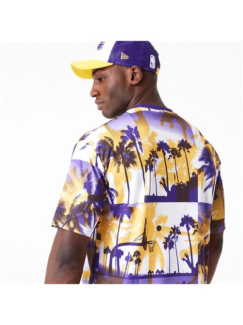 NewEra t-shirt Lakers palm tree mesh NewEra | 60502575LOSLAK PALM MESH